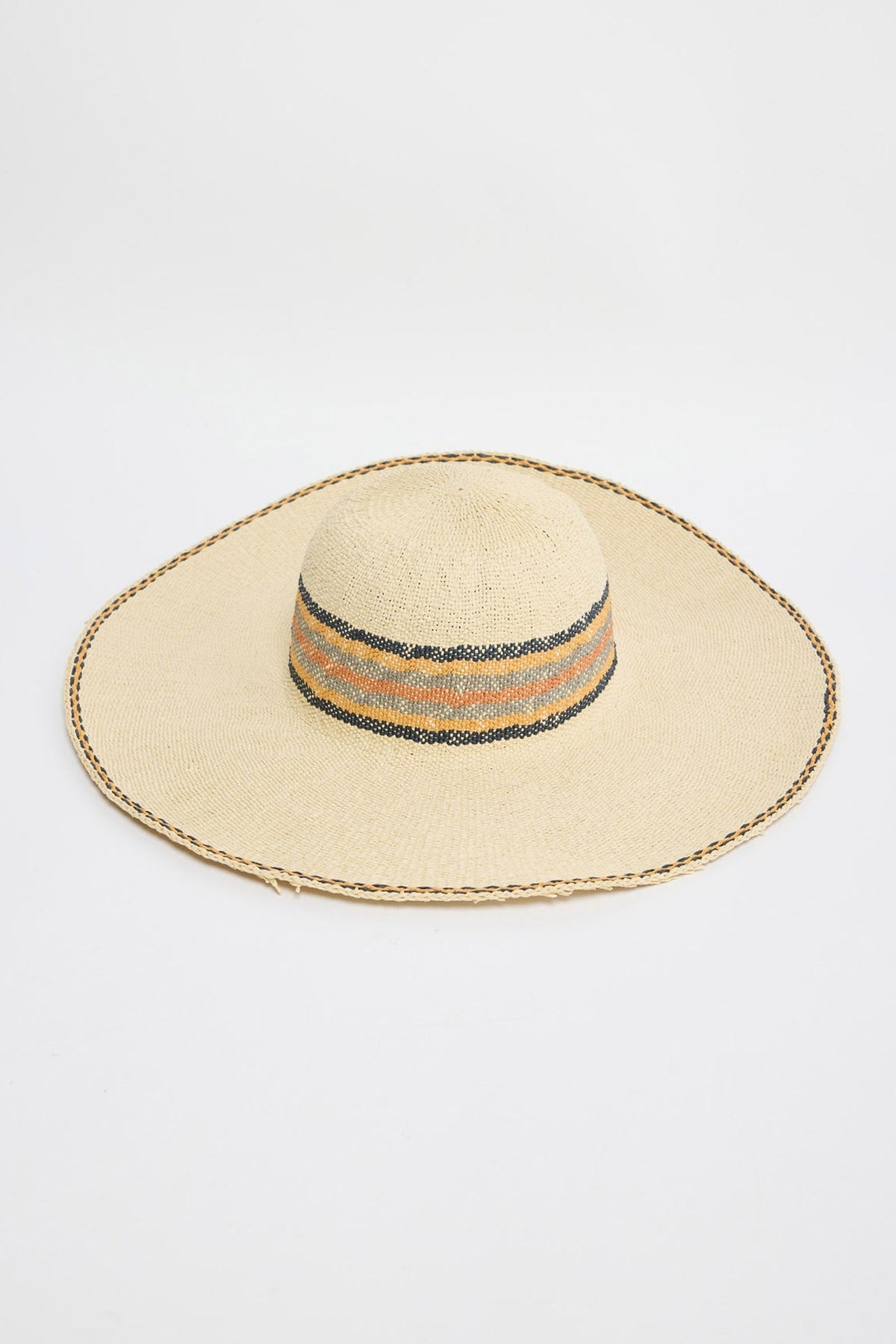 Concetta Hat - Natural - front view