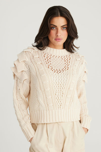 Atlantis Knit in Vanilla Atlantis Knit in Vanilla