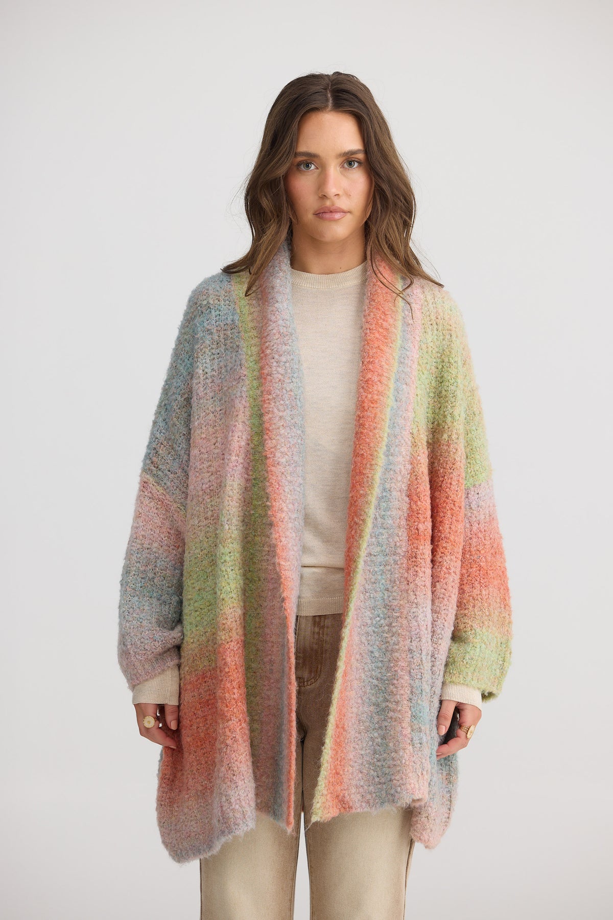 Amara Cardigan - Musk