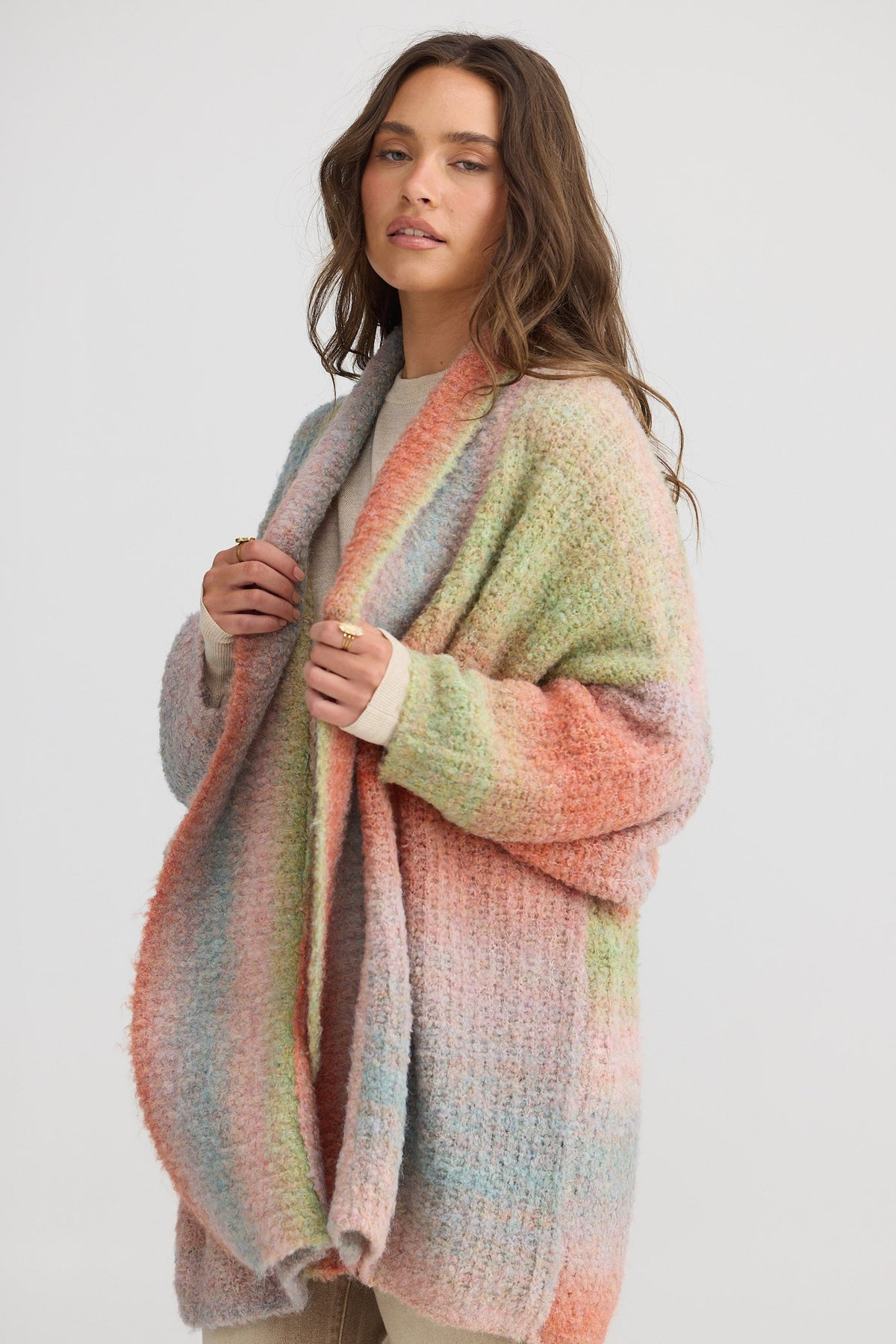 Amara Cardigan - Musk