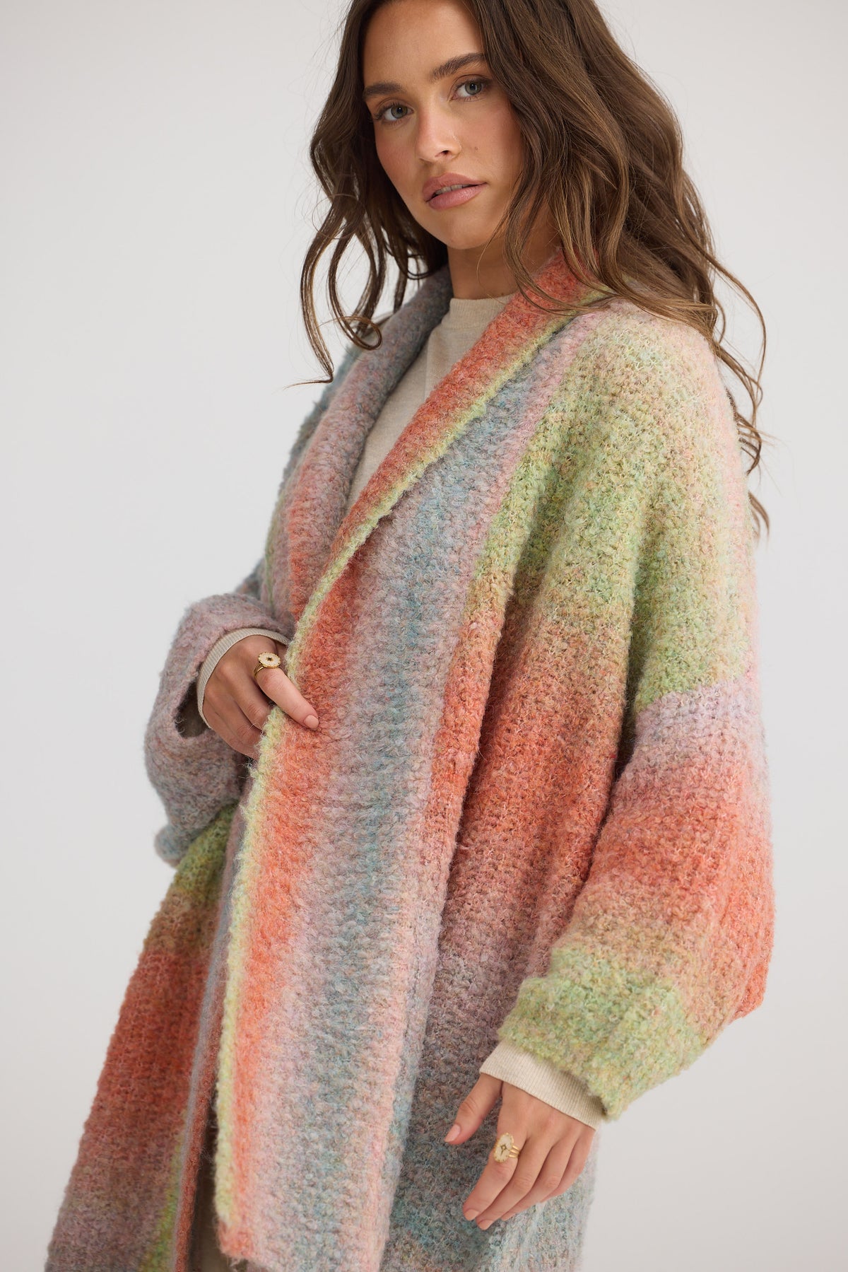 Amara Cardigan - Musk