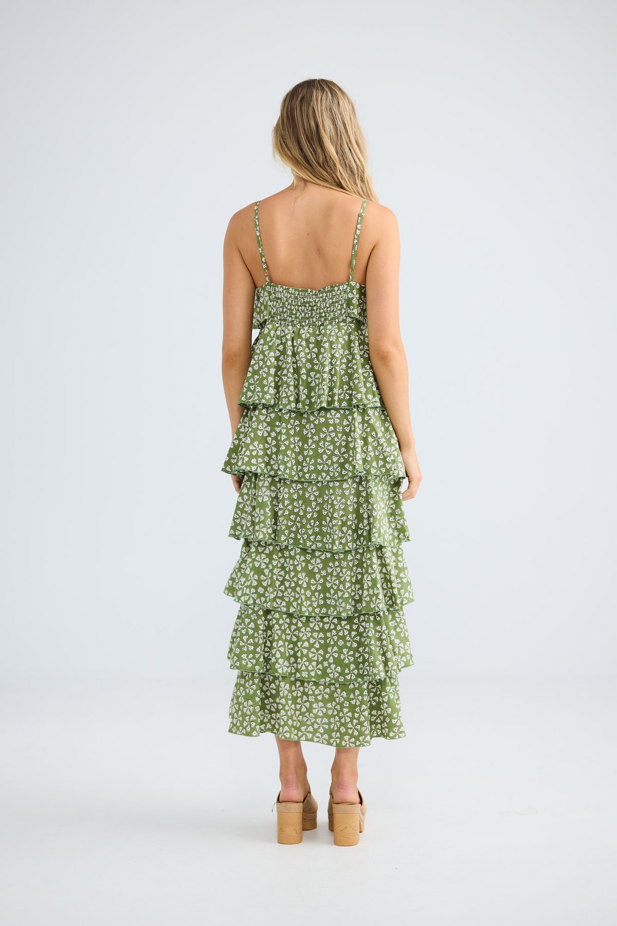 Rue Maxi Dress in sage petal — additional view 2.