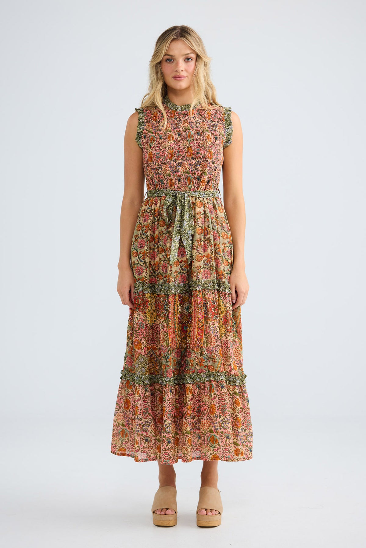 Juniper Dress in meadow weave — additional view 4.