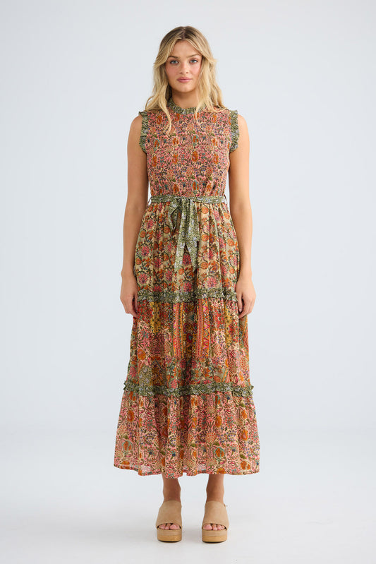 Juniper Dress in meadow weave — additional view 4.