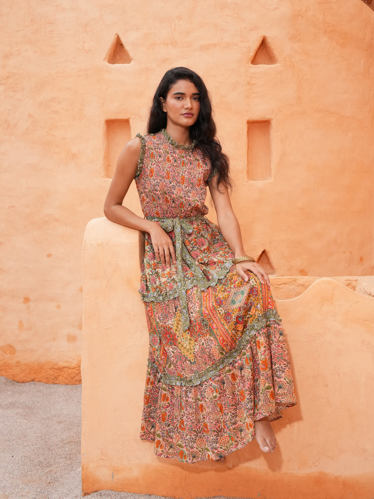 Juniper Dress - Meadow Weave