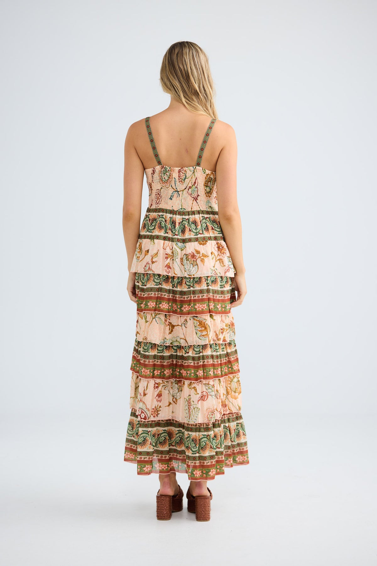 Paloma Dress in wildflower oasis — additional view 3.