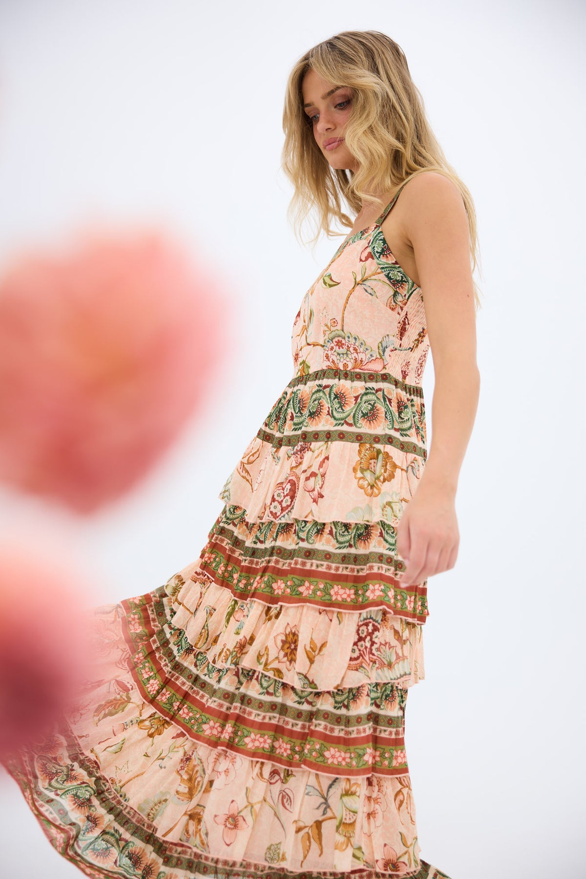 Paloma Dress in wildflower oasis — additional view 4.