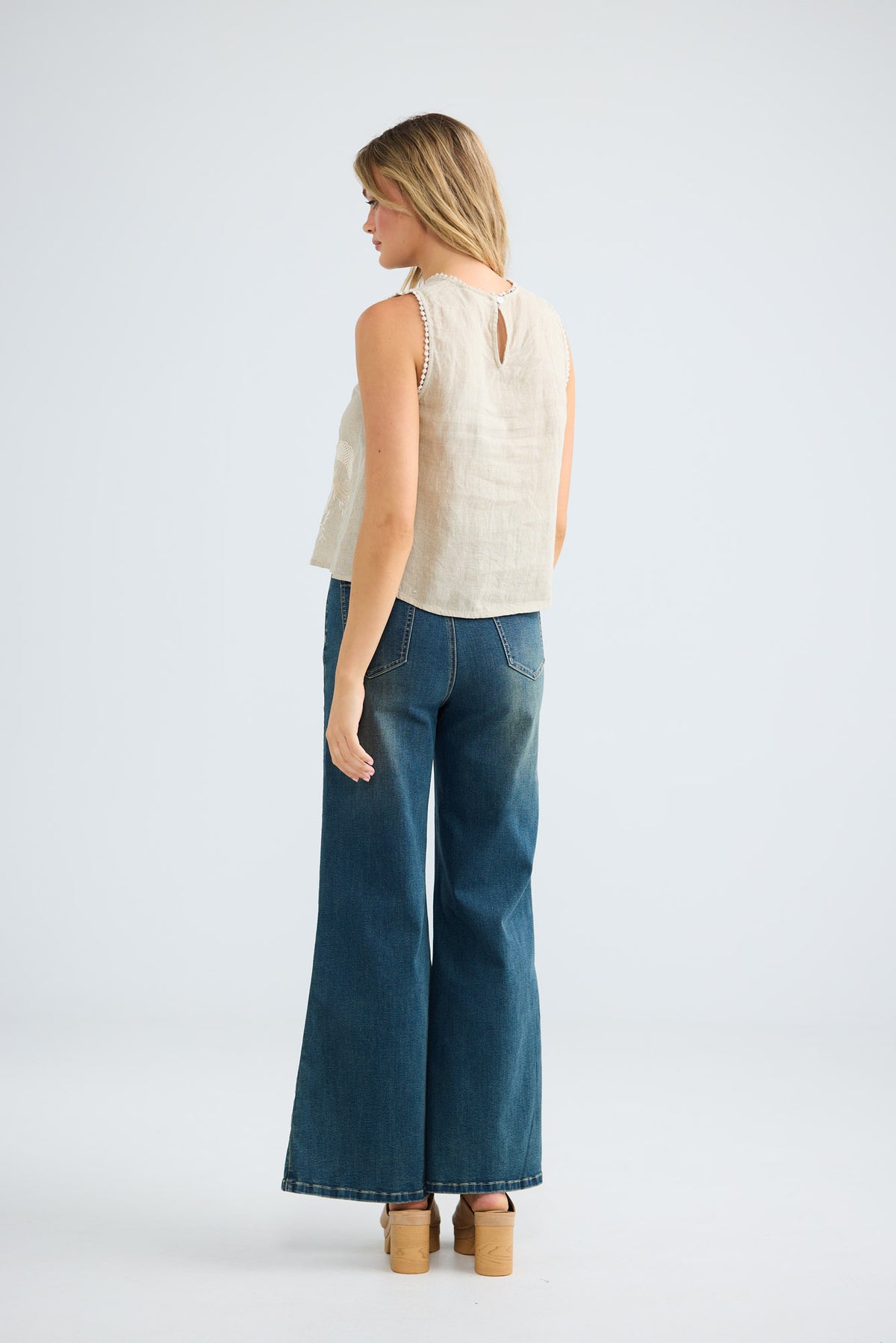 Kitri Top in oat — additional view 3.
