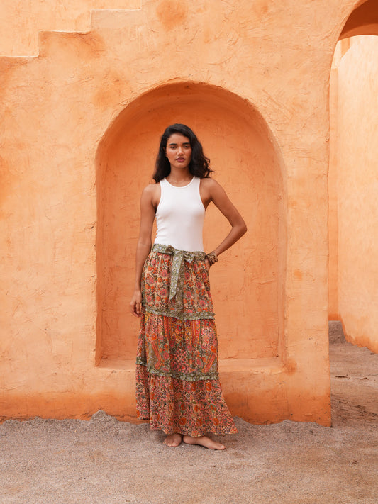 Juniper Skirt - Meadow Weave