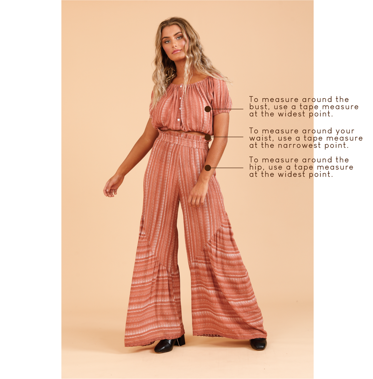 talisman fitting guide, womens clothing australia, how to measure
