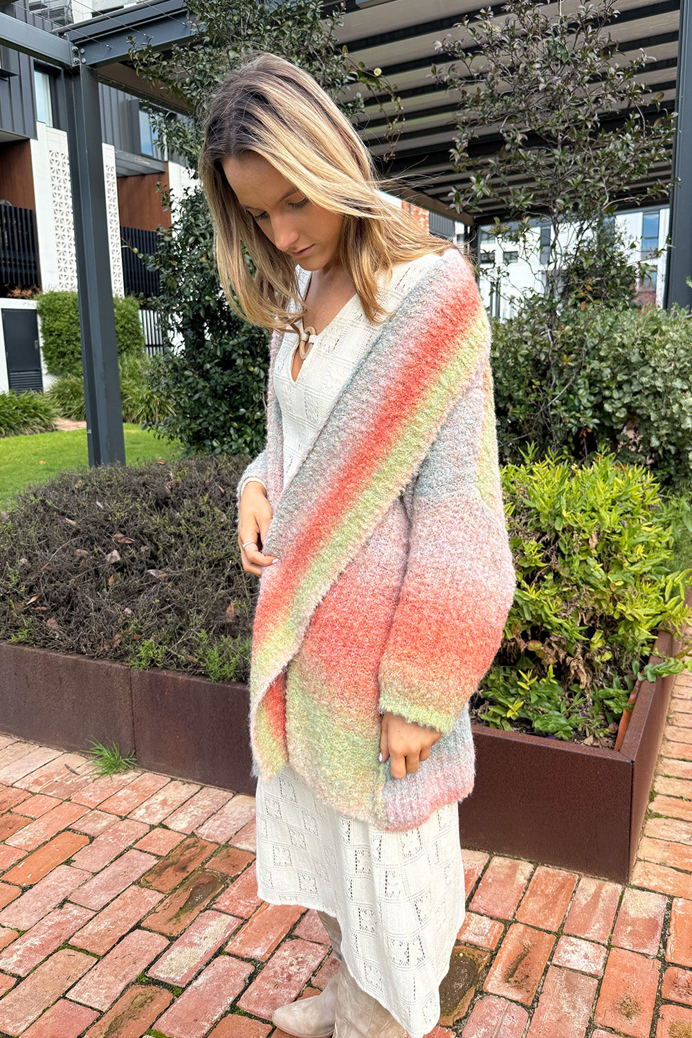 Amara Cardigan - Musk