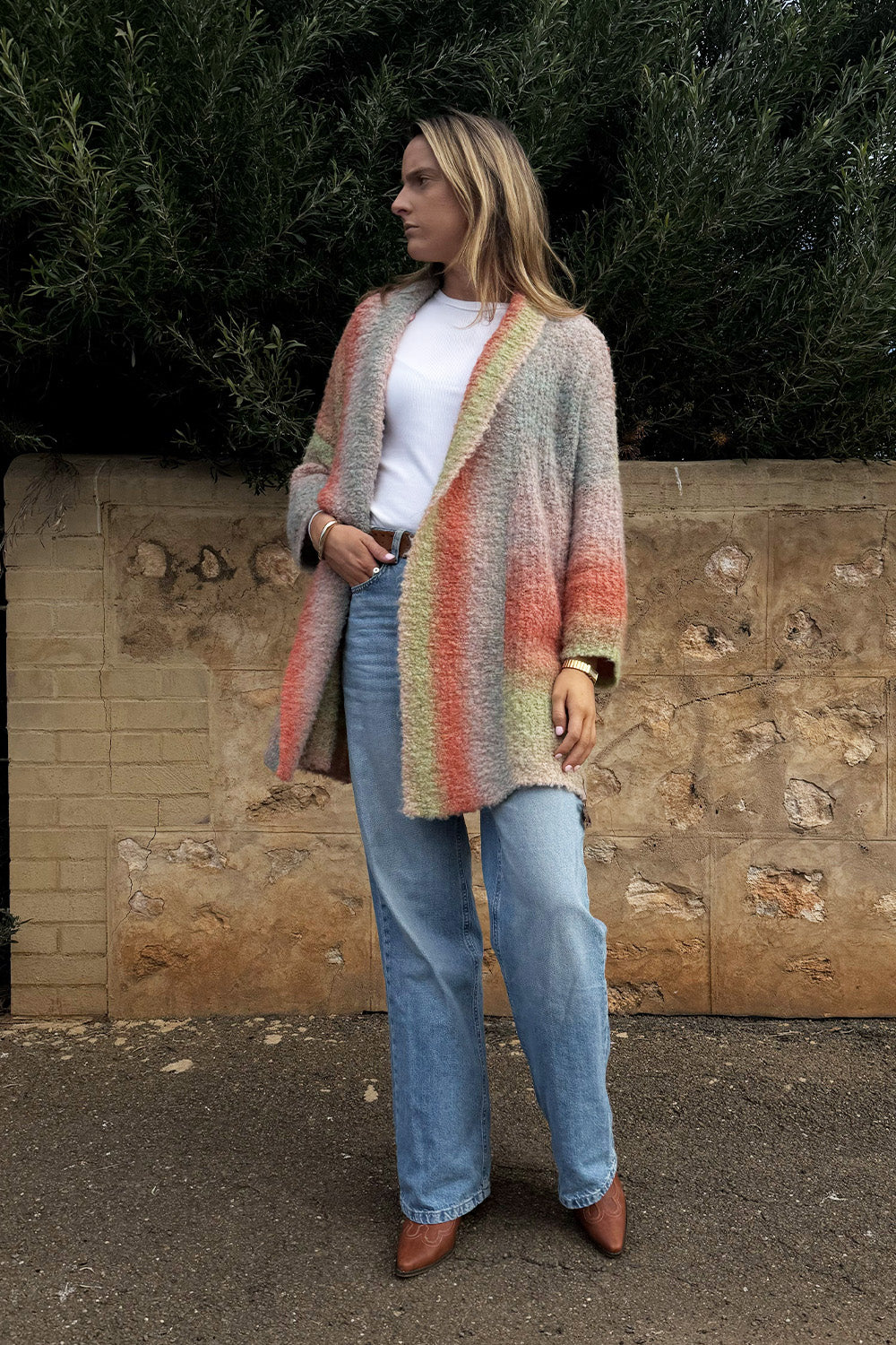 Amara Cardigan - Musk